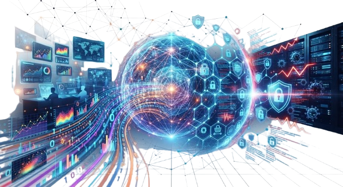 Data Analytics dan Cybersecurity logo
