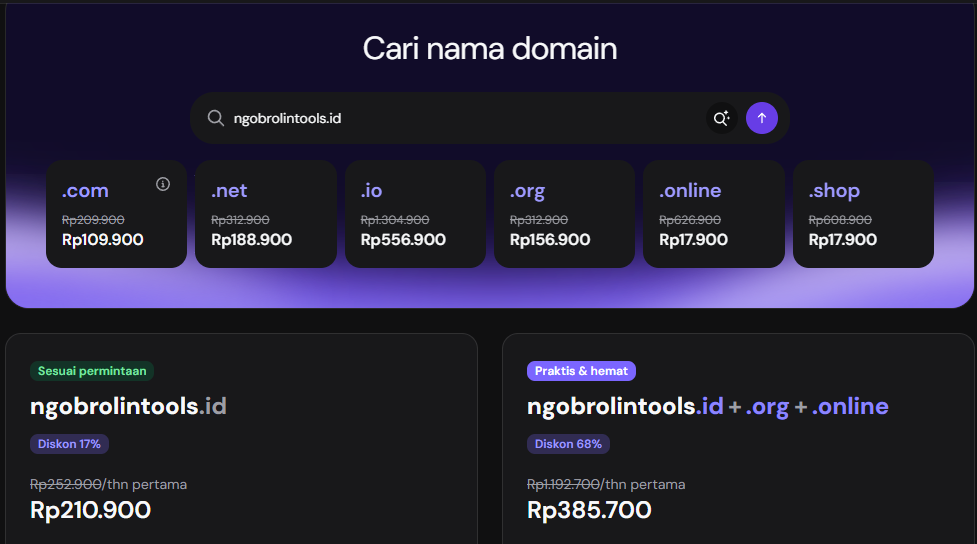 domain hostinger