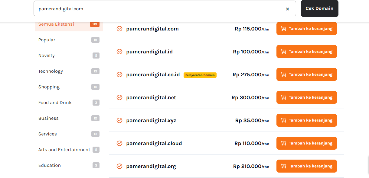 domain jagoan hosting